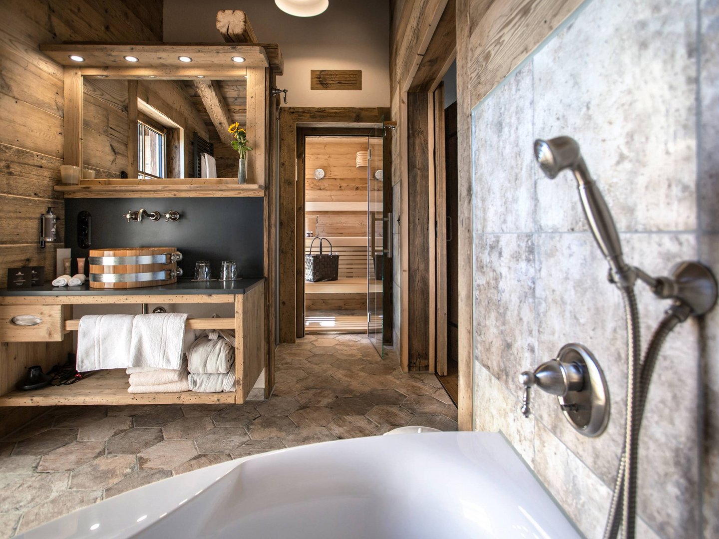 Alpin Chalets Oberjoch | Private Spa im Chalet Alpin Chalets Oberjoch | Private Spa im Chalet