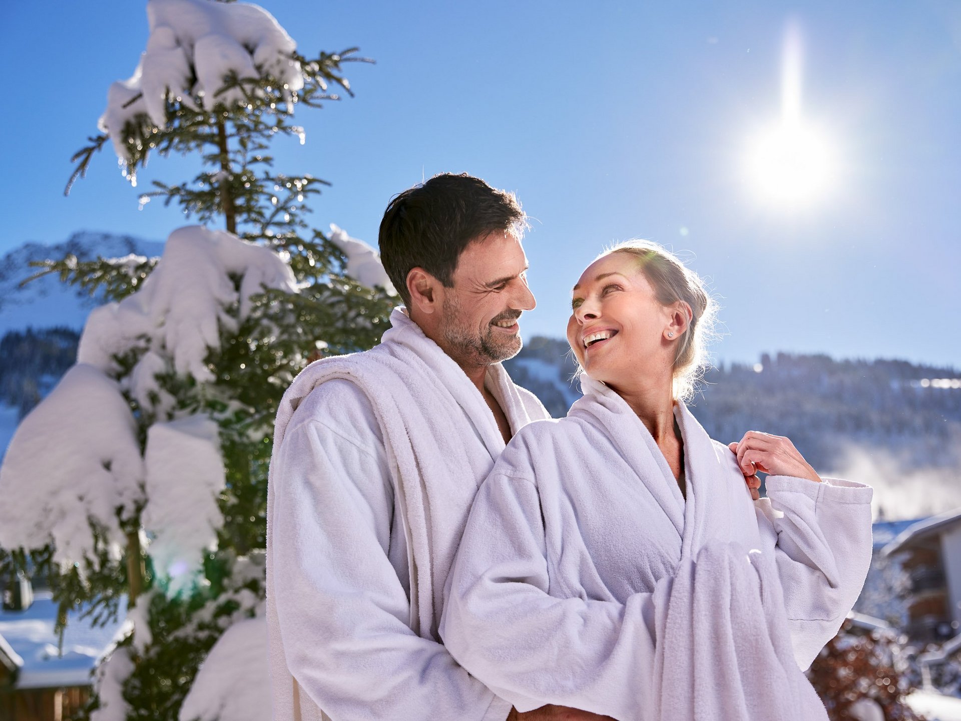 Alpin Chalets Oberjoch | Wellness im Chalet mit Sauna