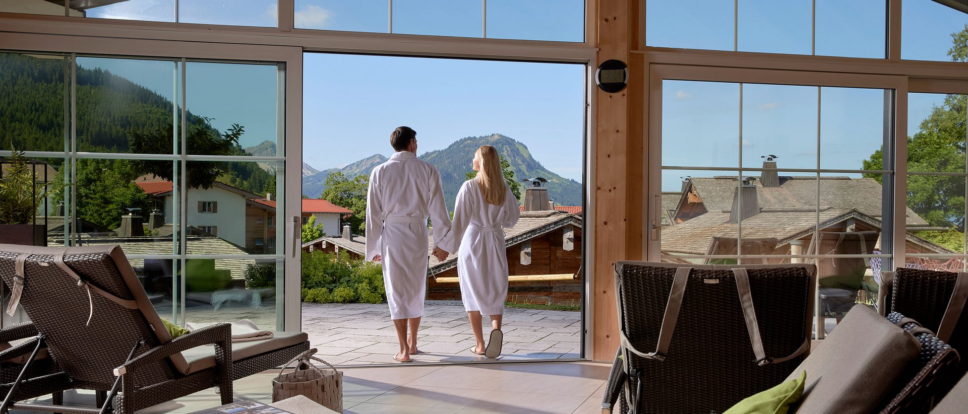 Alpin Chalets Oberjoch | Wellness im Alpin-SPA Alpin Chalets Oberjoch | Wellness im Alpin-SPA